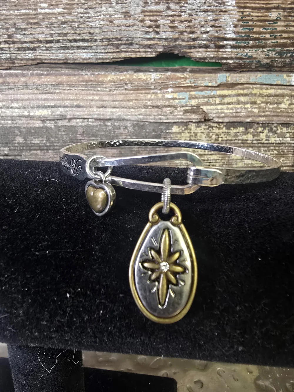 Brighton hammered bangle